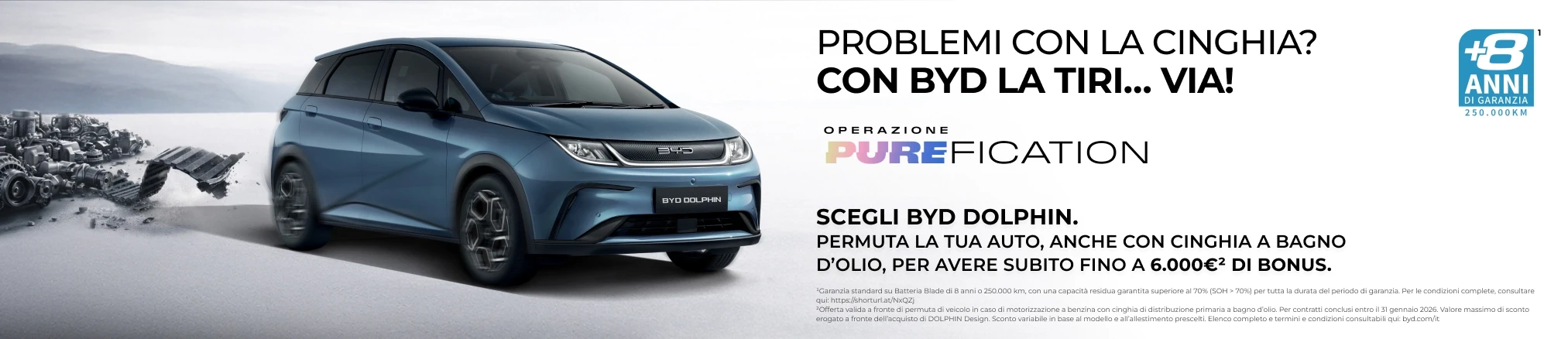Offerte Operazione PUREFICATION 抖圈 Dolphin: Fino a 6.000€ di bonus*